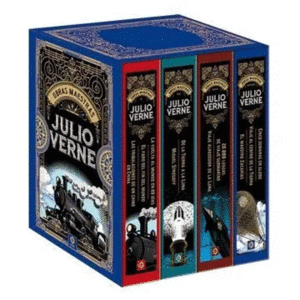 JULIO VERNE OBRAS COMPLETAS  4 TOMOS