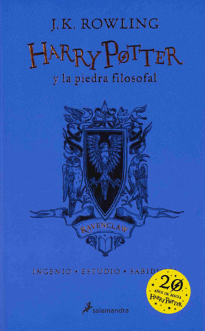 HARRY POTTER Y LA PIEDRA FILOSOFAL (EDICIÓN RAVENCLAW DEL 20º ANIVERSARIO) (HARR