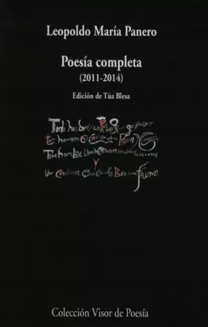 POESÍA COMPLETA 2011-2014