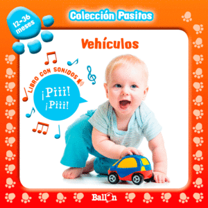 VEHÍCULOS - PASITOS CON SONIDO (EN DISPLAY)