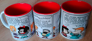 MUG COLOR INTERNO MAFALDA HISTORIETA(VARIOS MOTIVOS) 