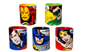 MUG SUPER HÉROES COLOR INTERNO VARIOS MOTIVOS