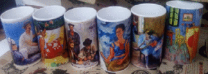 MUG BLANCO  OBRAS ARTE