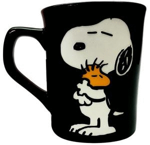 MUG RELIEVE SNOOPY WOODSTOCK