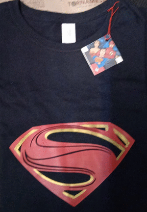 CAMISETA SUPERMAN MUJER  TALLA S