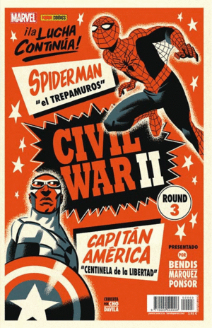 CIVIL WAR II. 3 SPIDERMAN  VS. CAPITAN AMERICA