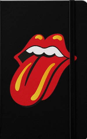 NOTEBOOK ROLLING STONES  (BLANCA)