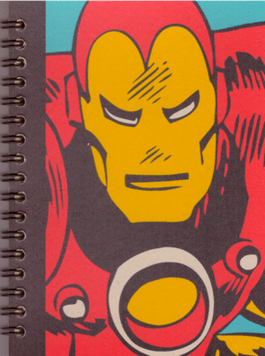 CUADERNO DE NOTAS IRON MEN