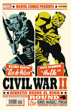 CIVIL WAR II  N° 4 OJO DE ALCON VS HULK