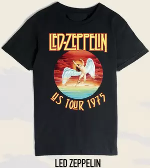 CAMISETA LED ZEPELLIN  US TOUR  S