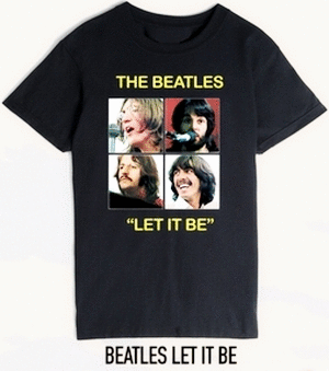 CAMISETA BEATLES LET IT BE   XL