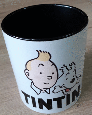 MUG TINTIN LOGO