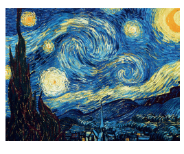 FUNDA LIBROS VICENT VAN GOGH - LA NOCHE ESTRELLADA