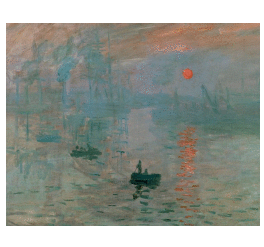 FUNDA LIBROS CLAUDE MONET - SOL NACIENTE