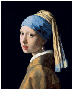 FUNDA LIBROS JOHANNES VERMEER - LA JOVEN DE LA PERLA