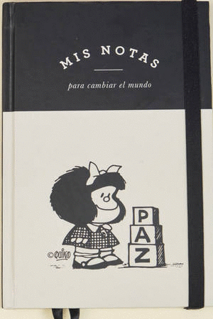 LIBRETA NEGRA MAFALDA