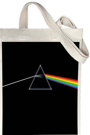 TOTEBAG BLANCA PINK FLOYD DARK SIDE OF THE MOON
