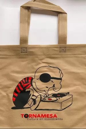 BOLSA TELA 40X40 SCHROEDER BEIGE