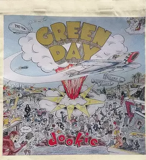 TOTEBAG BLANCA GREEN DAY DOOKIE