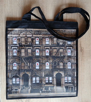 TOTEBAG NEGRA LED ZEPPELIN PHYSICAL GRAFFITI