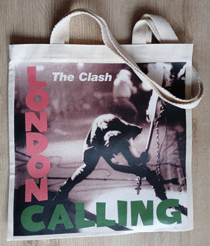 TOTEBAG BLANCA THE CLASH LONDON CALLING