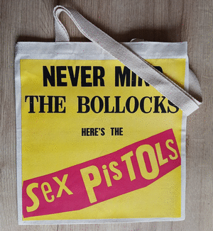 TOTEBAG BLANCA SEX PISTOLS NEVER MIN
