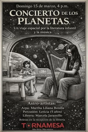 CONCIERTO DE LOS PLANETAS: UN VIAJE ESPACIAL POR LA MÚSICA Y LA LITERATURA INFANTIL