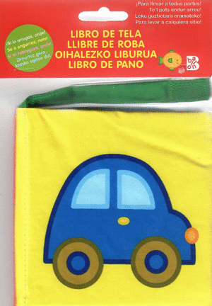 COCHE- TAMBOR (LIBRO DE TELA)