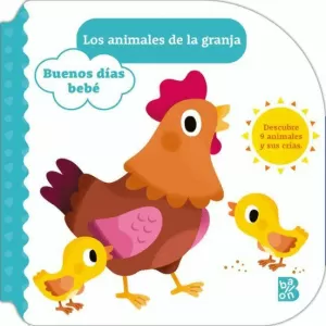 LOS ANIMALES DE LA GRANJA. BUENOS DIAS BEBE -CARTO