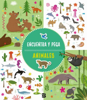 ENCUENTRA Y PEGA. ANIMALES (25)