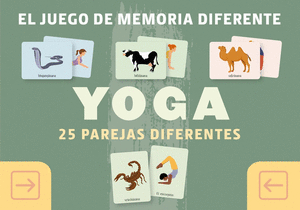 EL JUEGO DE MEMORIA DIFERENTE YOGA. 25 PAREJAS DIFERENTES