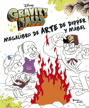 GRAVITY FALLS. MEGALIBRO DE ARTE DE DIPPER Y MABLE