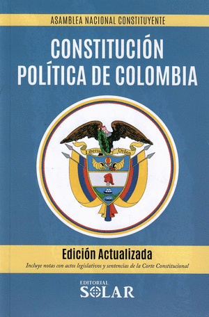 NUEVA CONSTITUCION POLITICA DE COLOMBIA