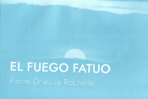 EL FUEGO FATUO