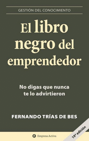 LIBRO NEGRO DEL EMPRENDEDOR