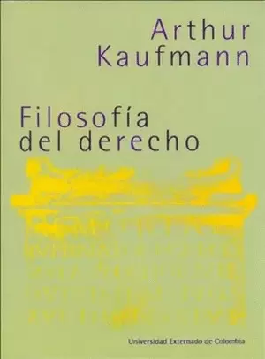 FILOSOFÍA DEL DERECHO