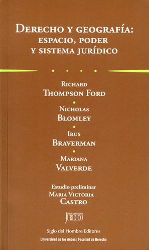 DERECHO Y GEOGRAFÍA: ESPACIO, PODER Y SISTEMA JURIDICO