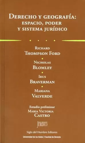 DERECHO Y GEOGRAFÍA: ESPACIO, PODER Y SISTEMA JURIDICO
