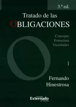 TRATADO DE LAS OBLIGACIONES I. CONCEPTO, ESTRUCTURA, VICISITUDES