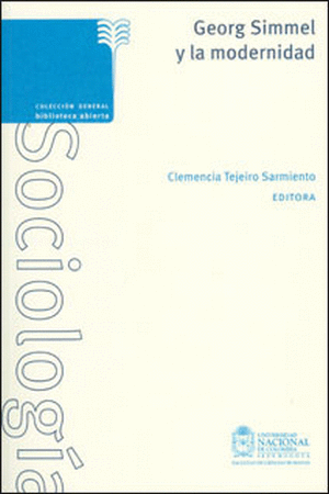 GEORG SIMMEL Y LA MODERNIDAD