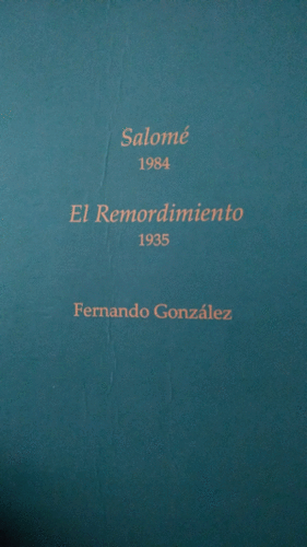 SALOME 1984, EL REMORDIMIENTO 1935