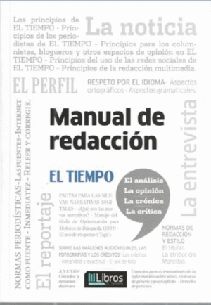 MANUAL DE REDACCION EL TIEMPO