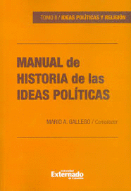 MANUAL DE HISTORIA DE LAS IDEAS POLÍTICAS TOMO II.