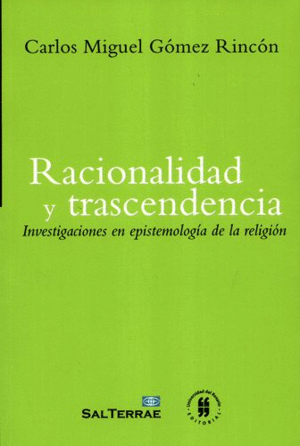 RACIONALIDAD Y TRASCENDENCIA