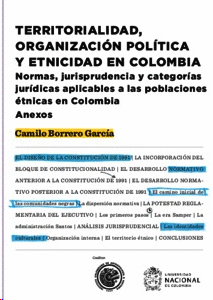 TERRITORIALIDAD, ORGANIZACIÓN POLÍTICA Y ETNICIDAD EN COLOMBIA