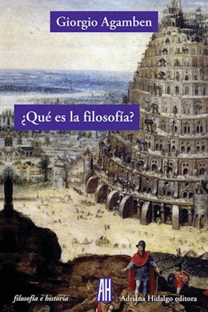 ¿QUE ES LA FILOSOFIA?