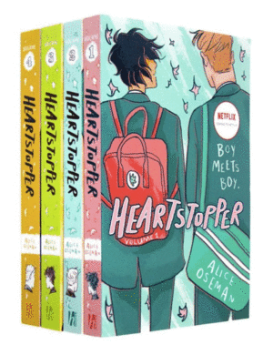 PACK HEARTSTOPPER. 4 TOMOS