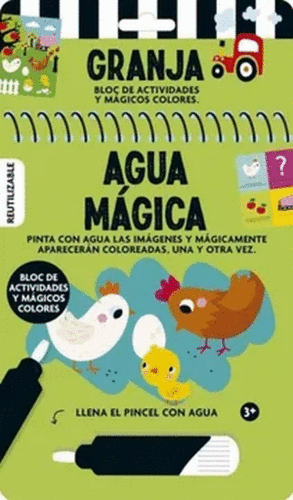 GRANJA CON PINCEL DE AGUA