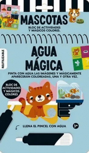 MASCOTAS CON PINCEL DE AGUA