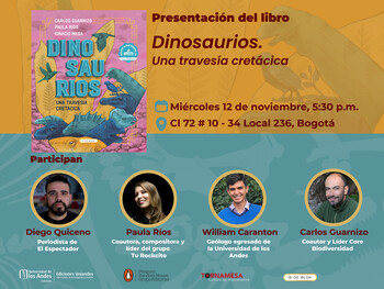 Presentación del libro  “Dinosaurios. Un travesía cretácica